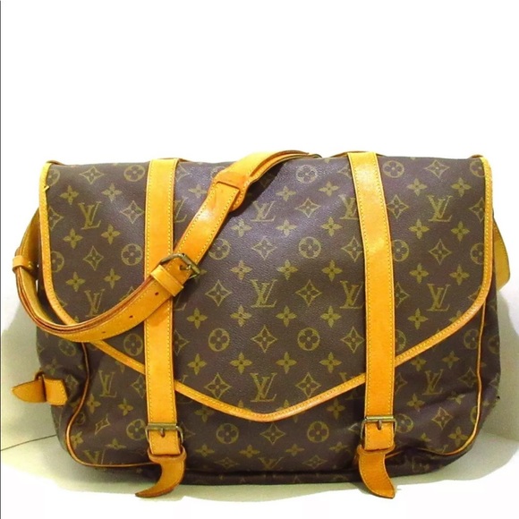 💯LARGE DISCONTINUED CROSSBODY LOUIS VUITTON - Picture 11 of 14